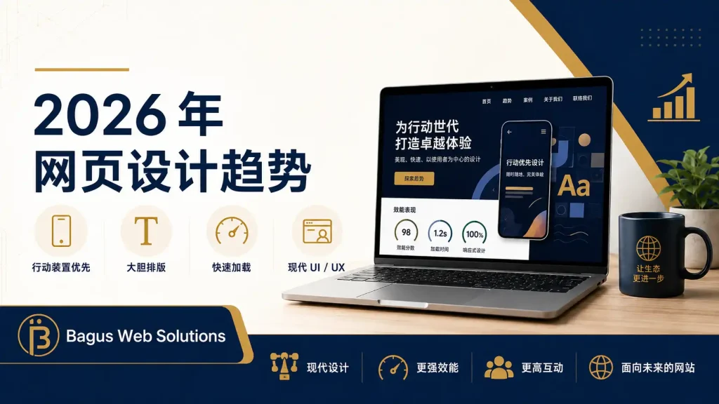 2026 年网页设计趋势