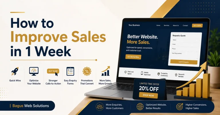 how to improve sales in 1 week