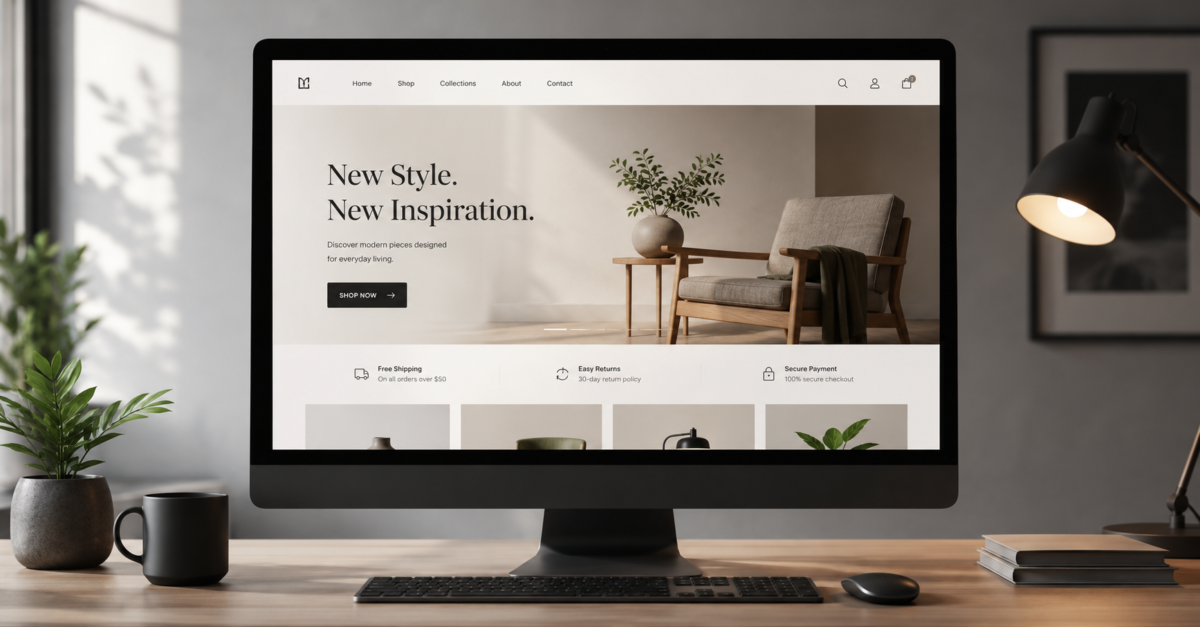 Bagus Website Solution homepage preview